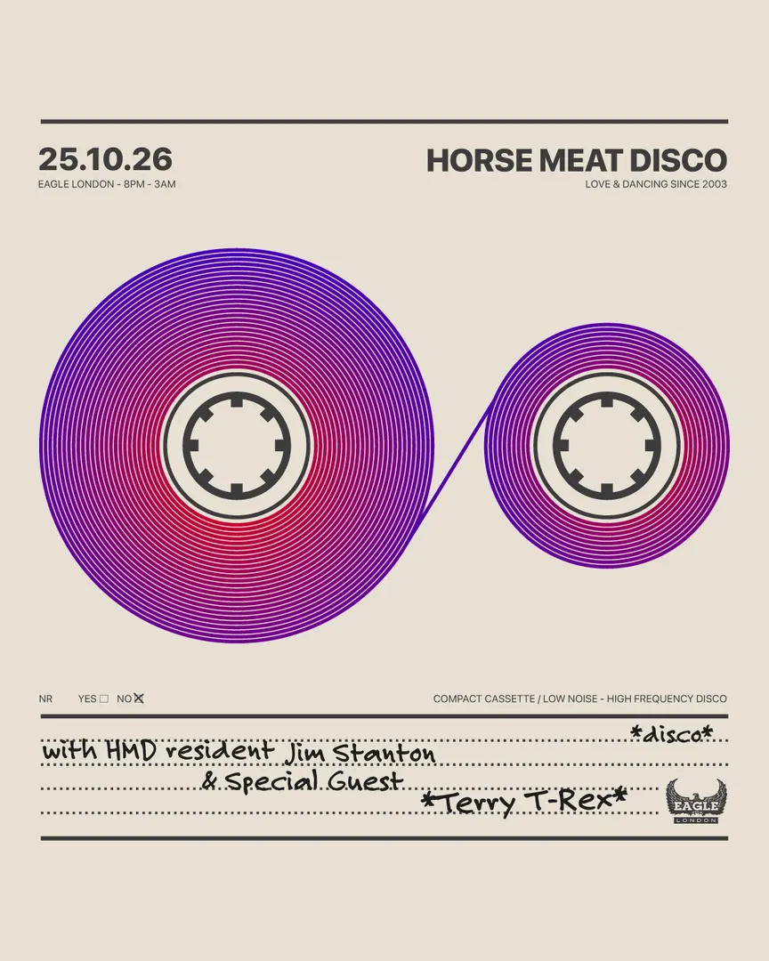 Poster for Horse Meat Disco at Eagle London