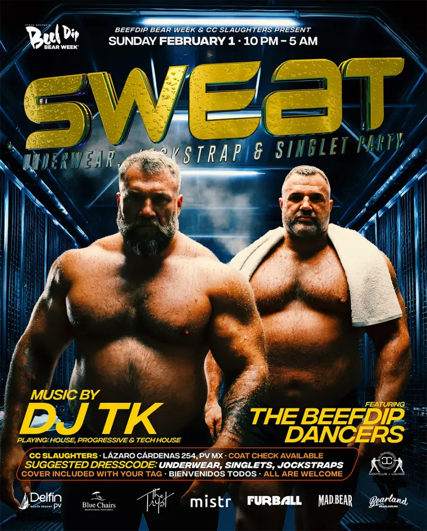 SWEAT – SINGLET, UNDERWEAR & JOCKSTRAP PARTY thumbnail