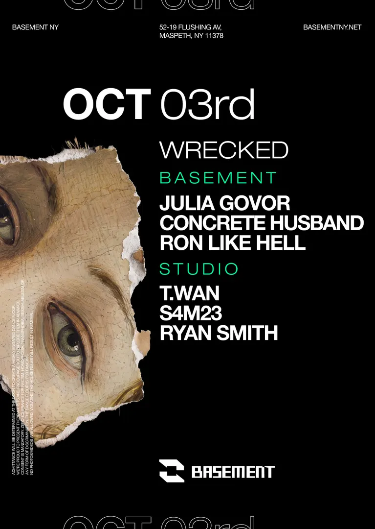 Wrecked: Julia Govor / Concrete Husband / T.Wan / S4M23 / Ryan Smith / Ron Like Hell