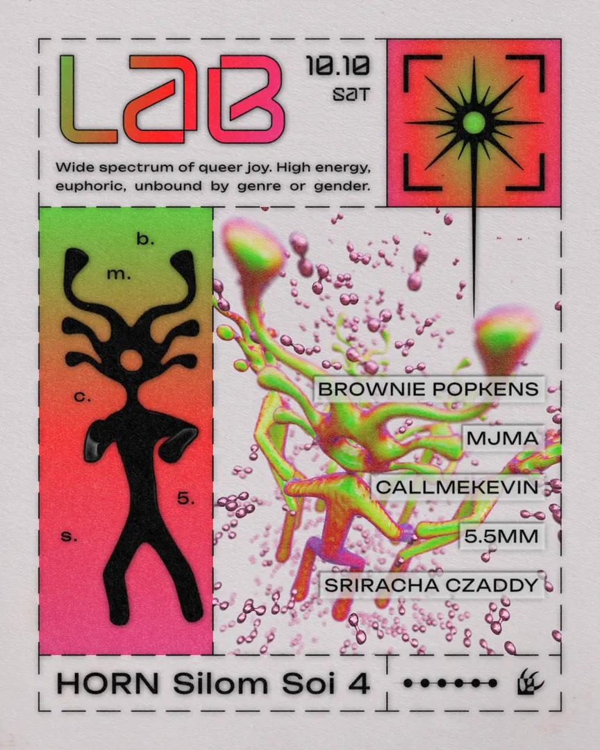 LAB: Brownie Popkens / MJMA / 5.5MM / CallMeKevin / Sriracha Czaddy