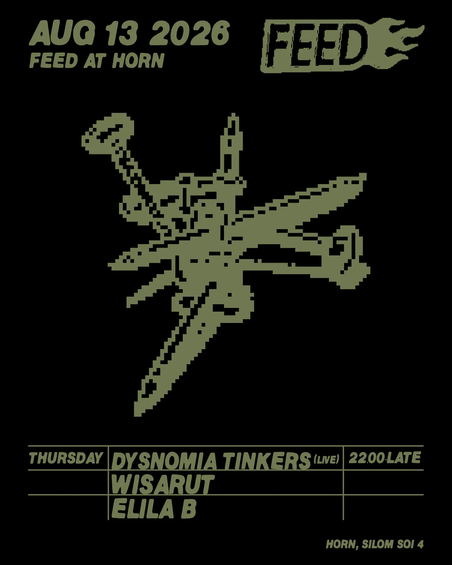 FEED with Dysnomia Tinkers (live) / Wisarut / elila.b