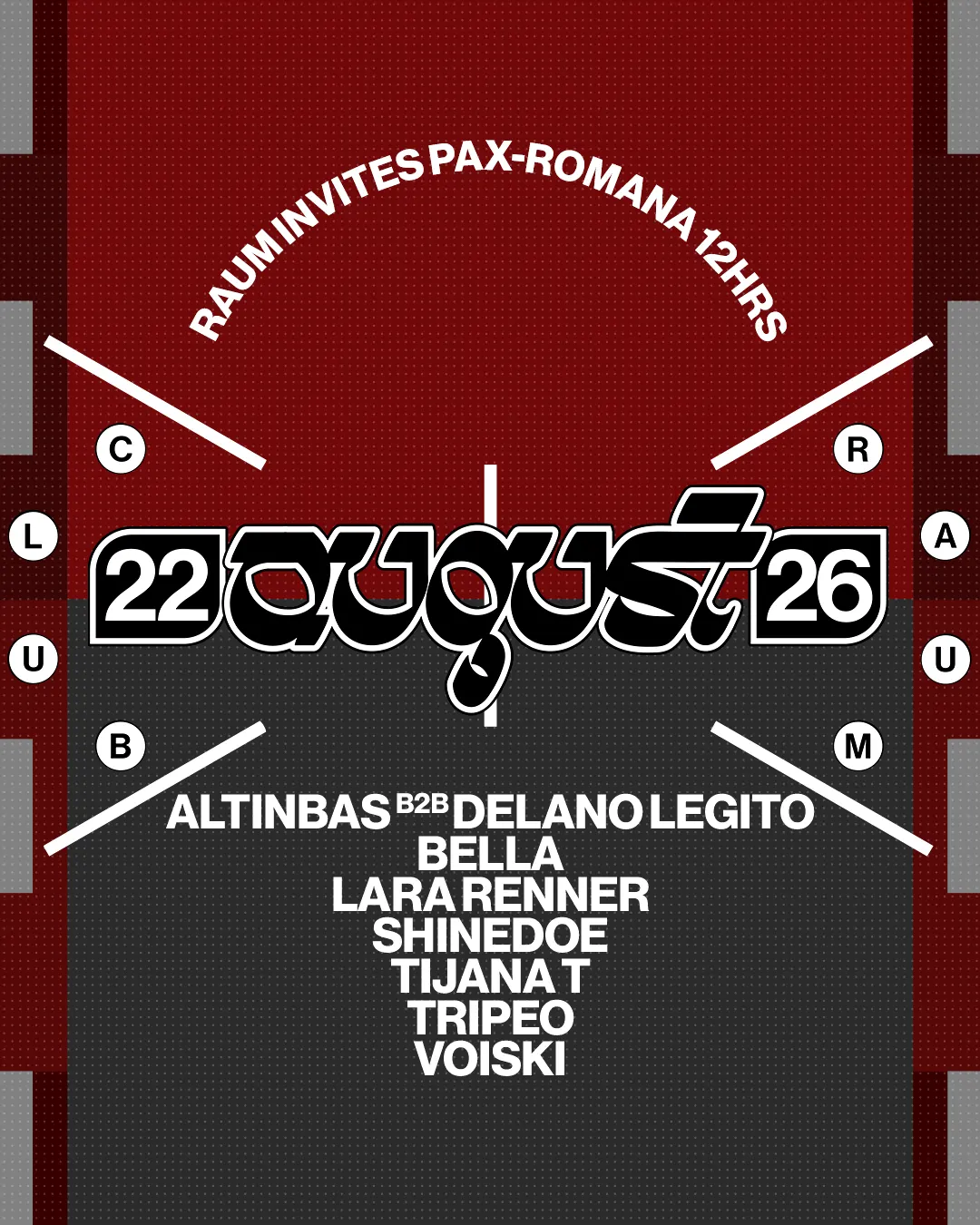 RAUM invites PAX-ROMANA 12HRS