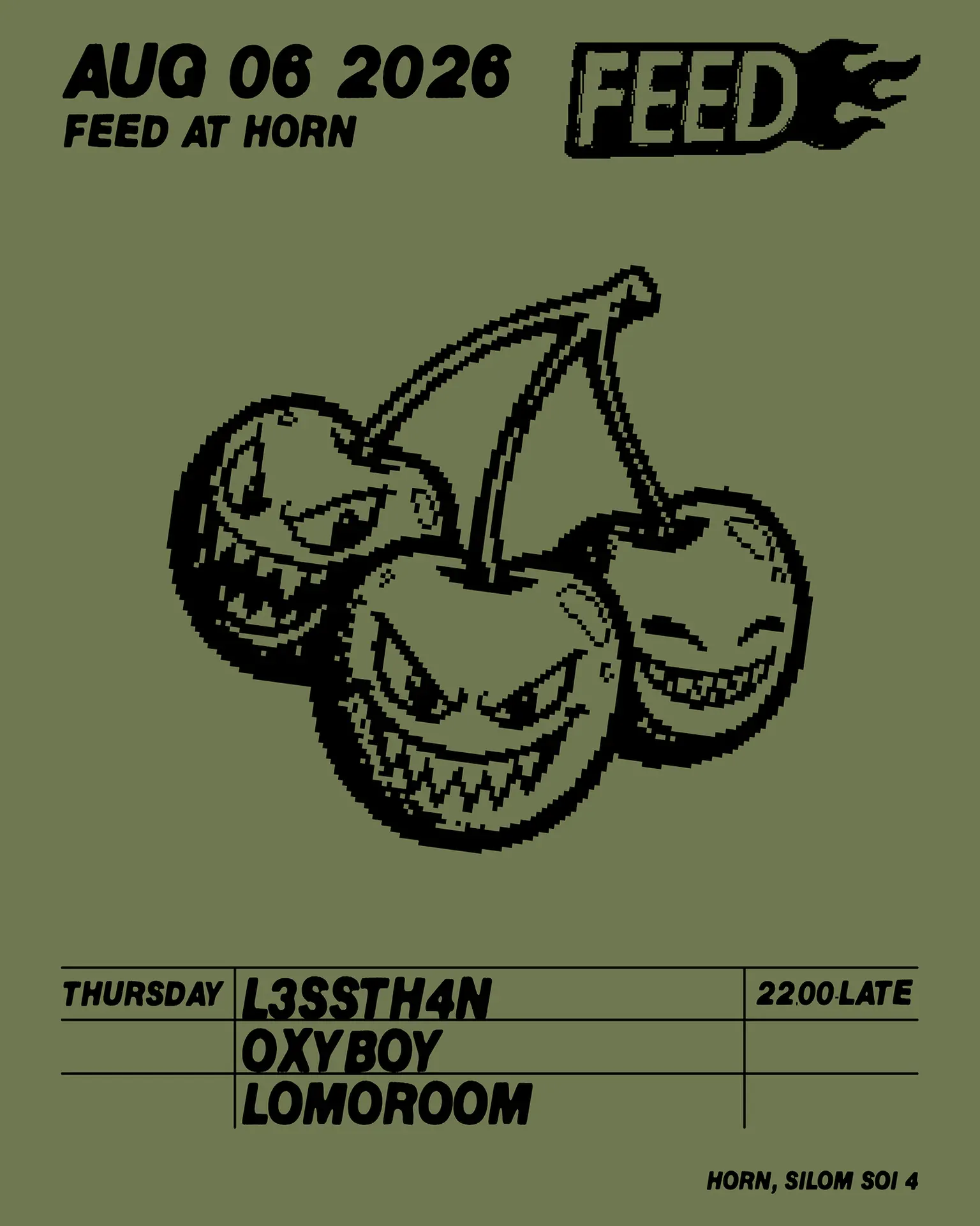 FEED with L3SS TH4N / OXYBOY / LOMOROOM