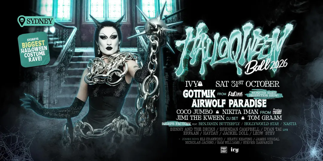 POOF DOOF Halloqween Ball - SYDNEY thumbnail