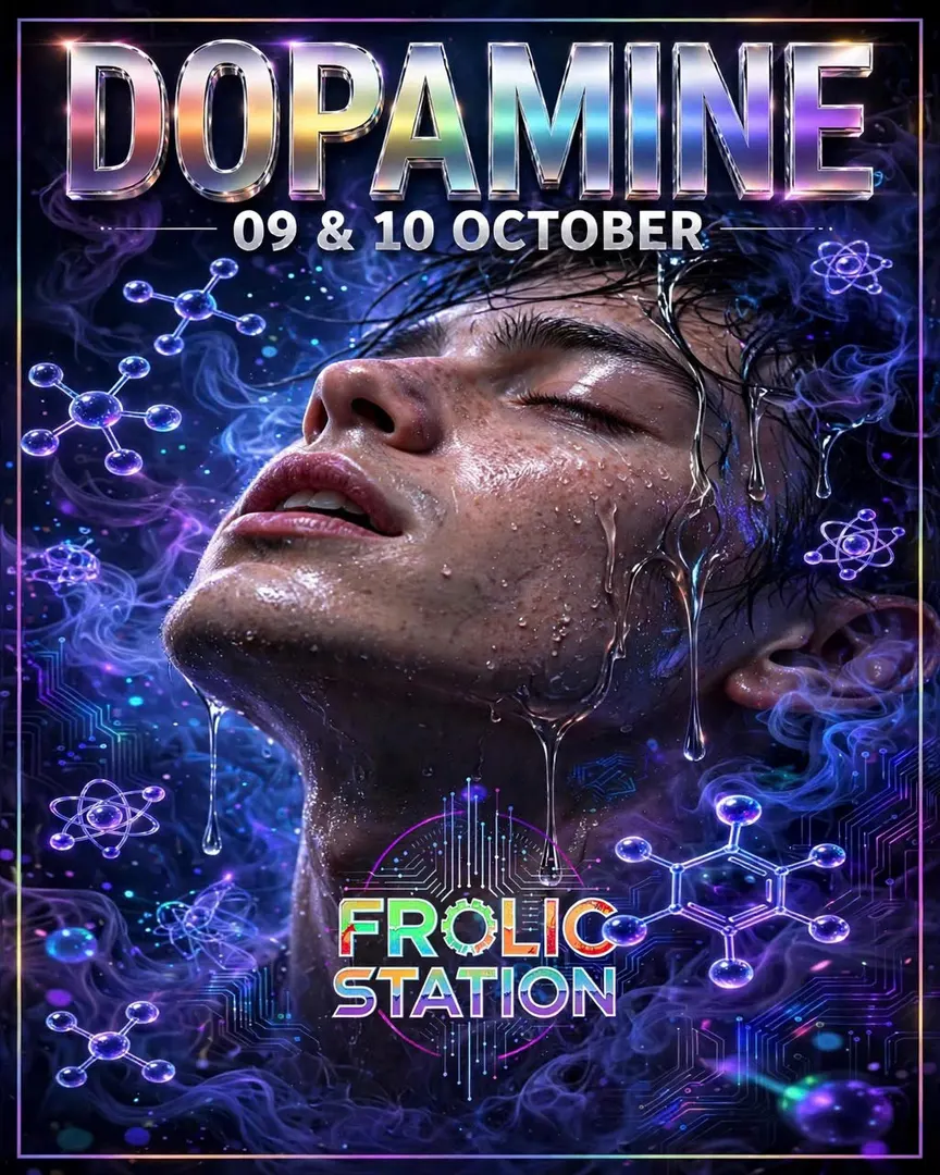 Poster for Frolic Station - DOPAMINE WEEKENDER